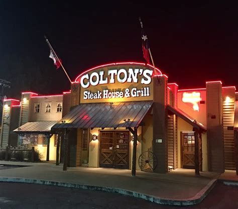 Colton's steakhouse - Colton's Steakhouse - restaurant info. Address Phone Hours Curbside Full Bar; 1635 A Roy Dr. Washington, MO 63090: 636-432-0006